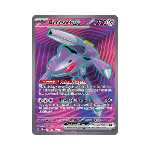 Genesect ex (BLK 161)