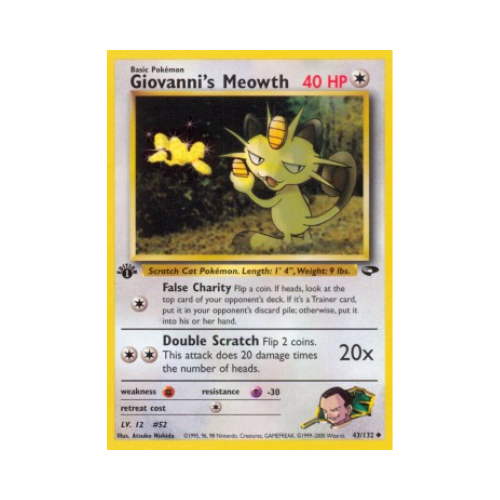 Giovanni's Meowth (GC 43)