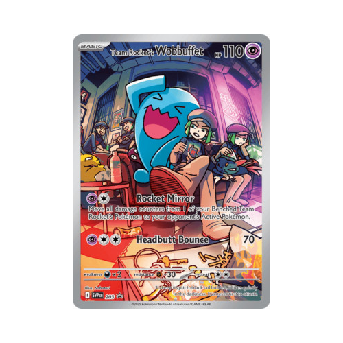 Team Rocket's Wobbuffet (SVP 203) Geseald
