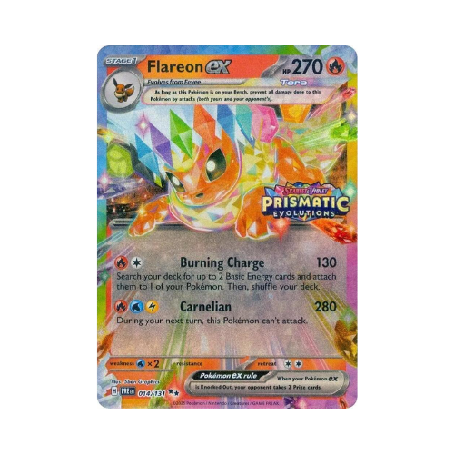 Flareon ex (xPRE 014) Geseald