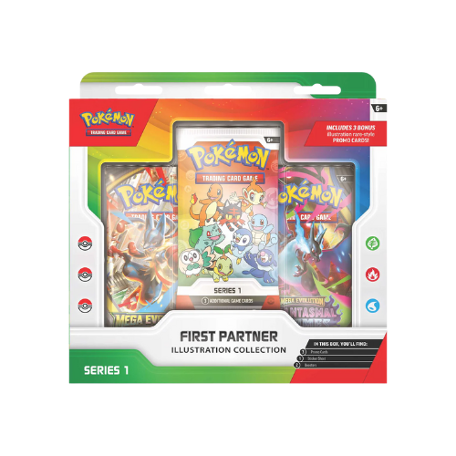 Pokemon - First Partner Illustration Collection: Series 1 (Max 2 p.p.)