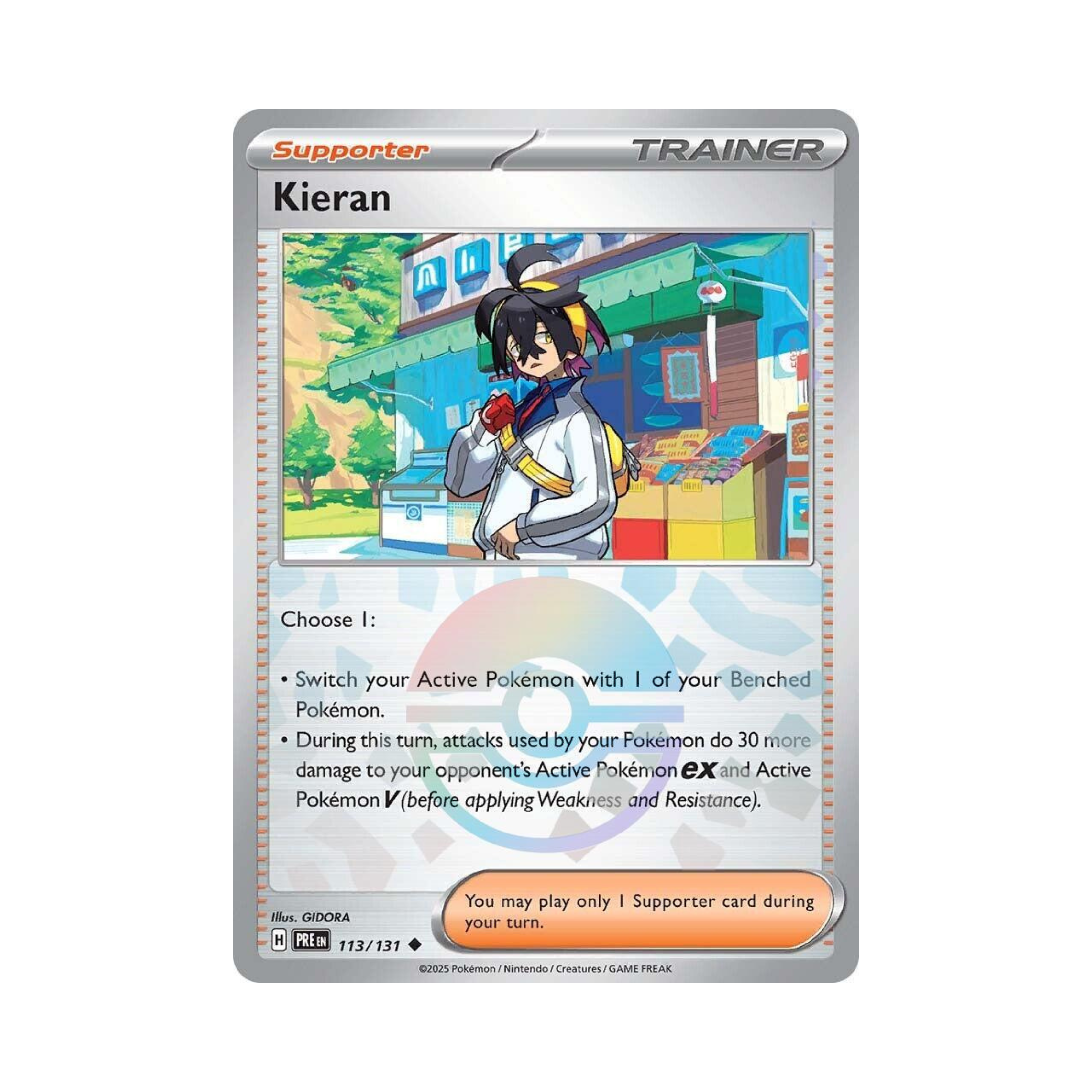Kieran POKEBALL 113 - Prismatic Evolutions