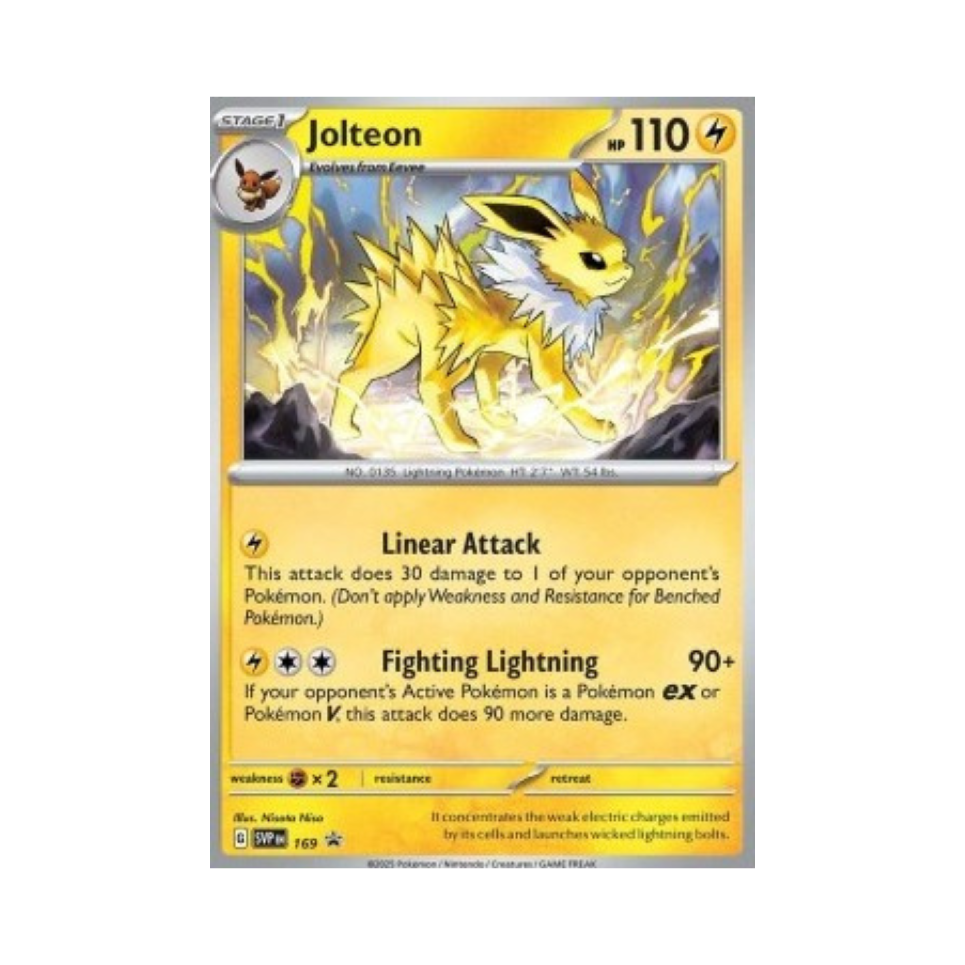 Jolteon PROMO 169 - Prismatic Evolutions