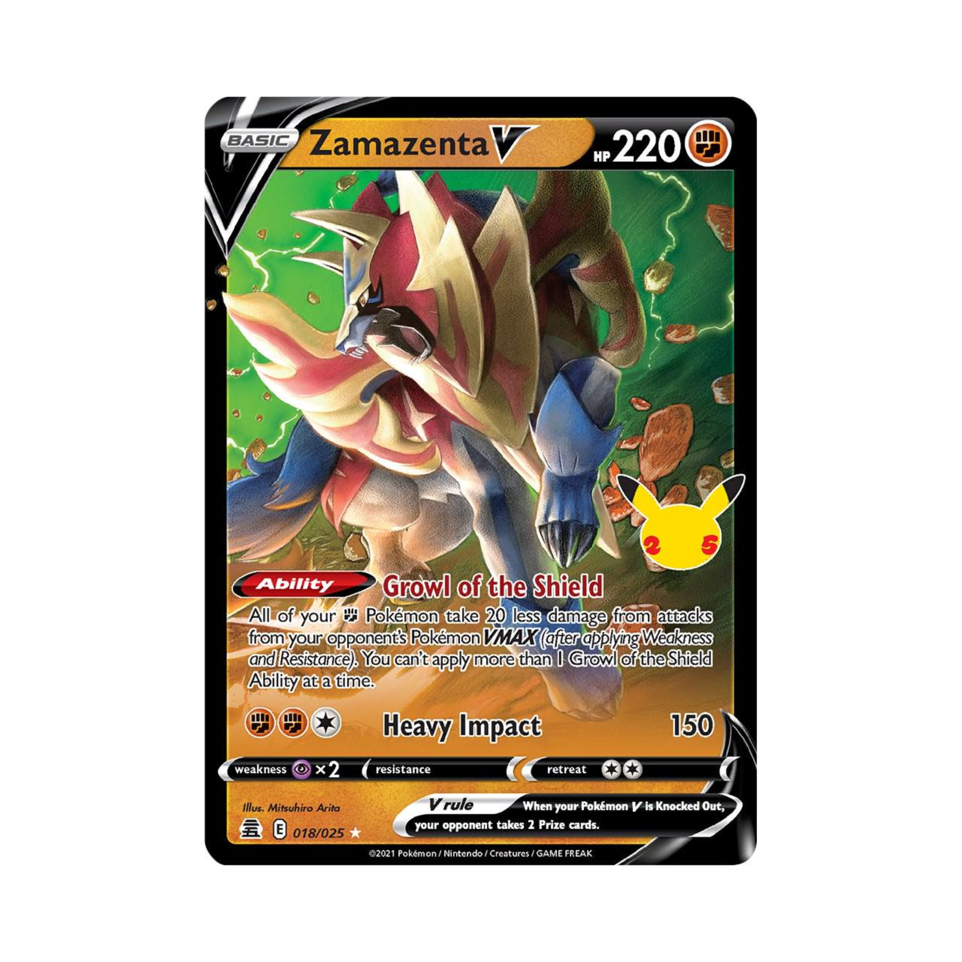 Zamazenta V 018 - Celebrations