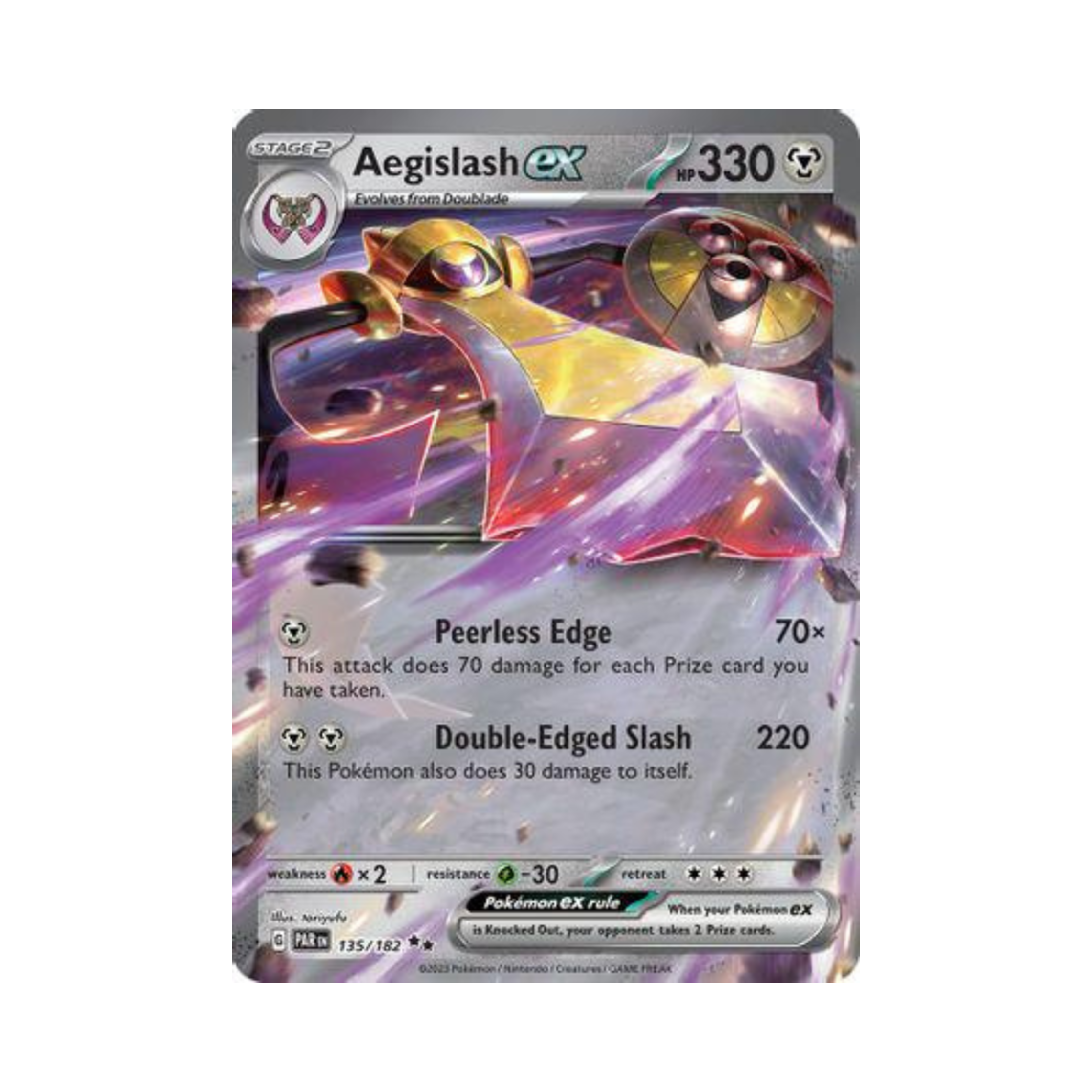 Aegislash EX 135 - Paradox Rift