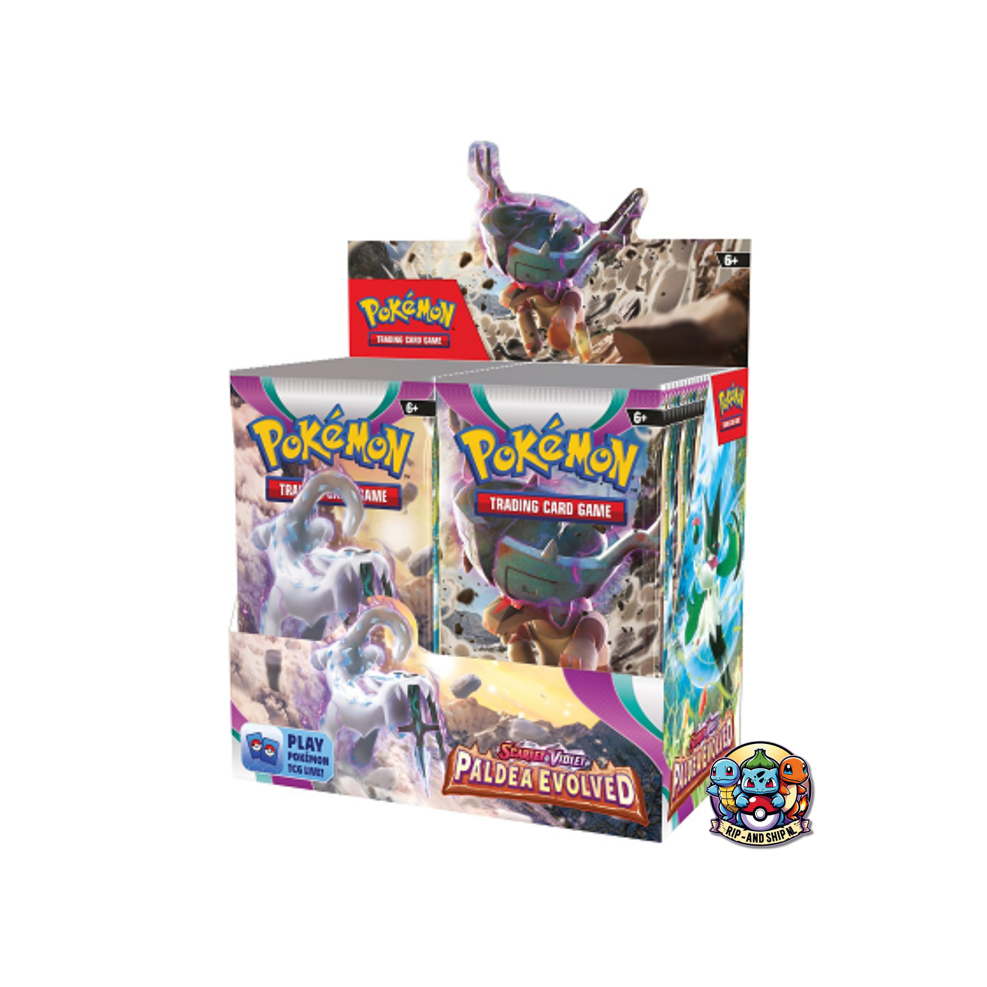 Paldea Evolved Booster Box Rip and Ship Paldea Evolved Booster Box Rip and Ship