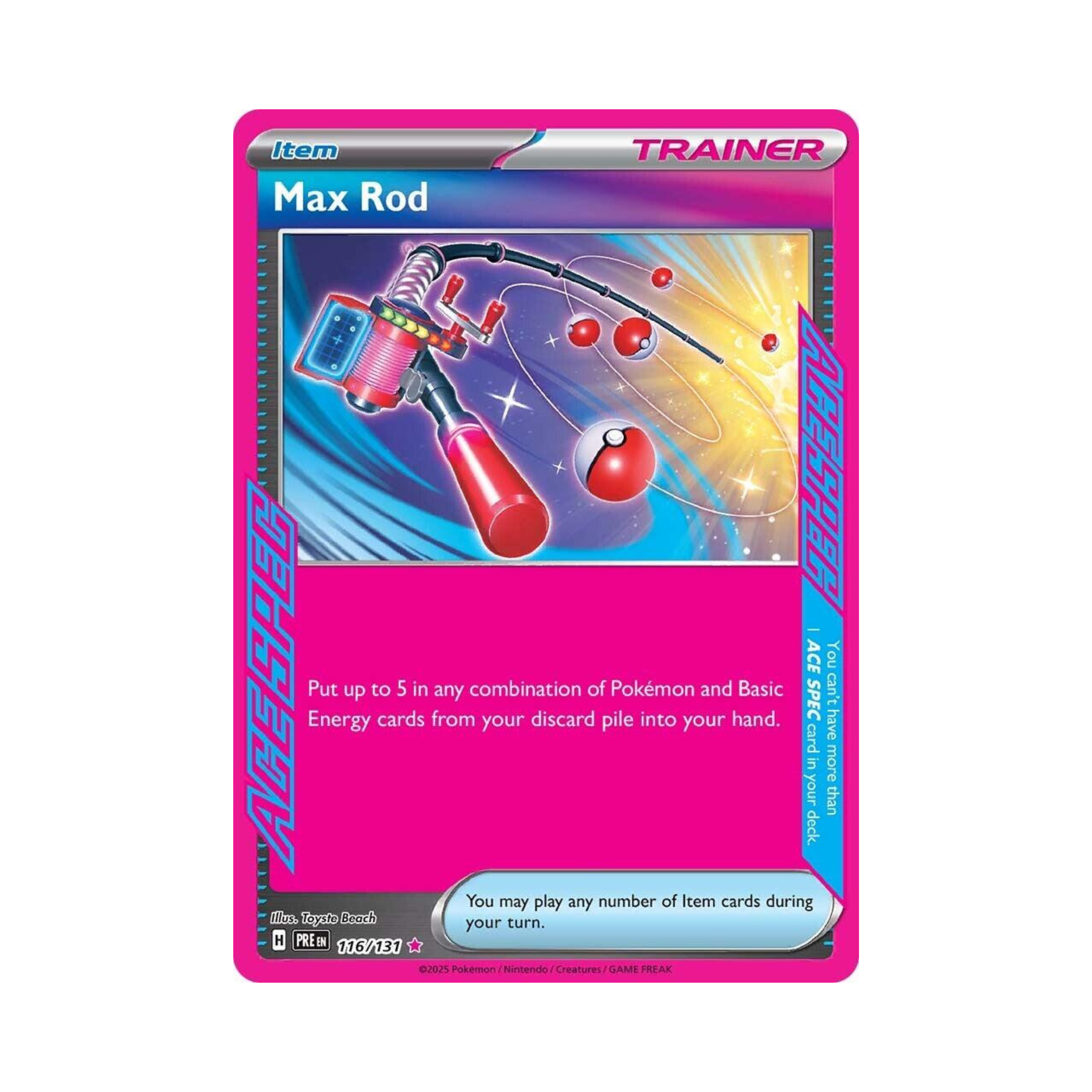Max Rod 116 - Prismatic Evolutions