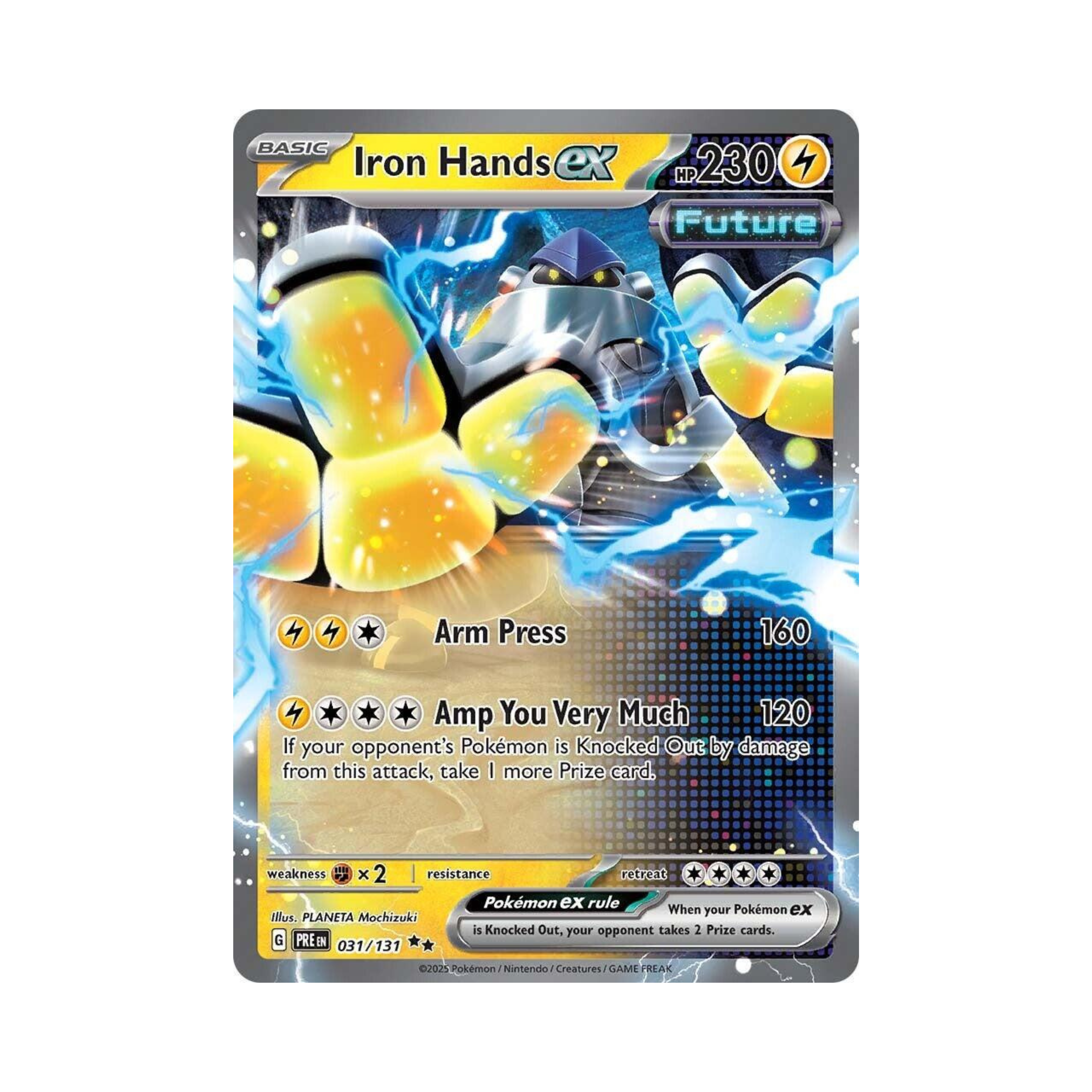 Iron Hands ex 031 - Prismatic Evolutions