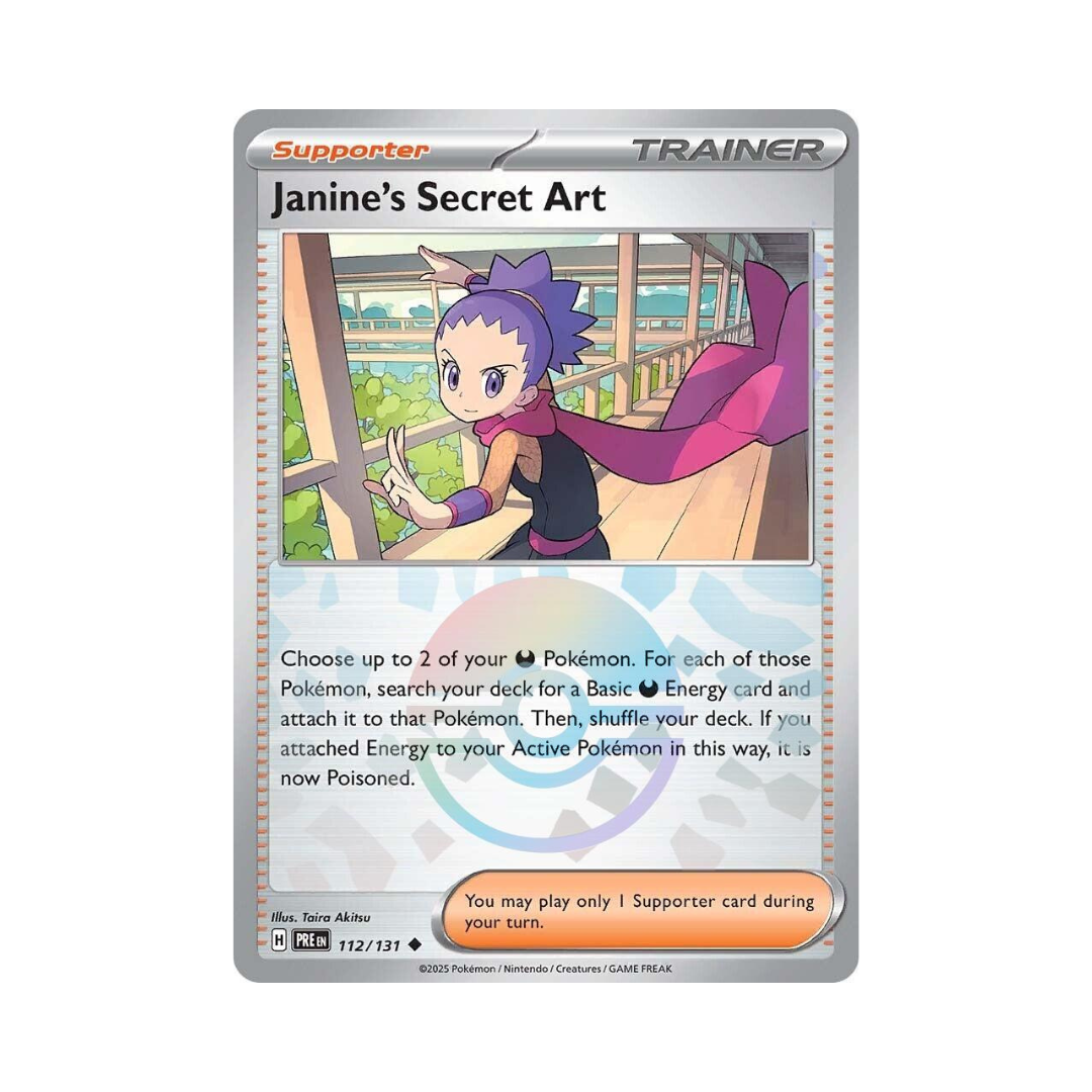Janine's Secret Art POKEBALL 112 - Prismatic Evolutions