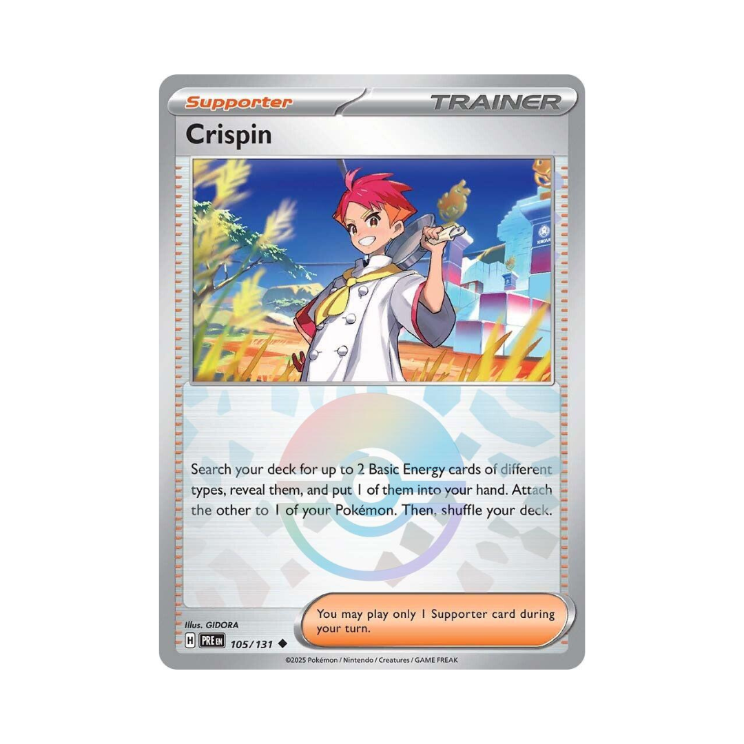 Crispin POKEBALL 105 - Prismatic Evolutions