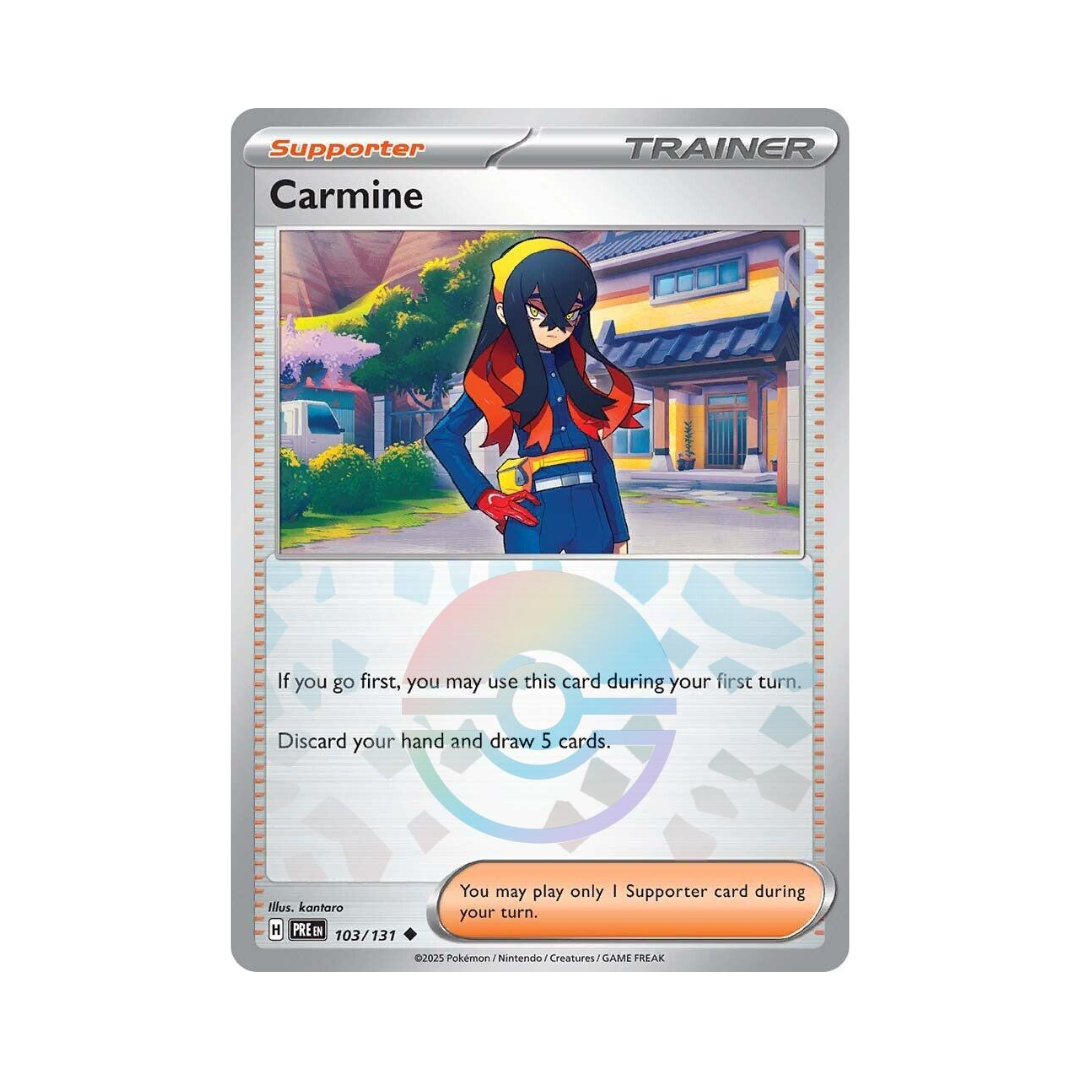 Carmine POKEBALL 103 - Prismatic Evolutions