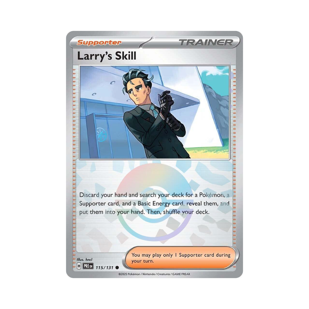 Larry's Skill POKEBALL 115 - Prismatic Evolutions