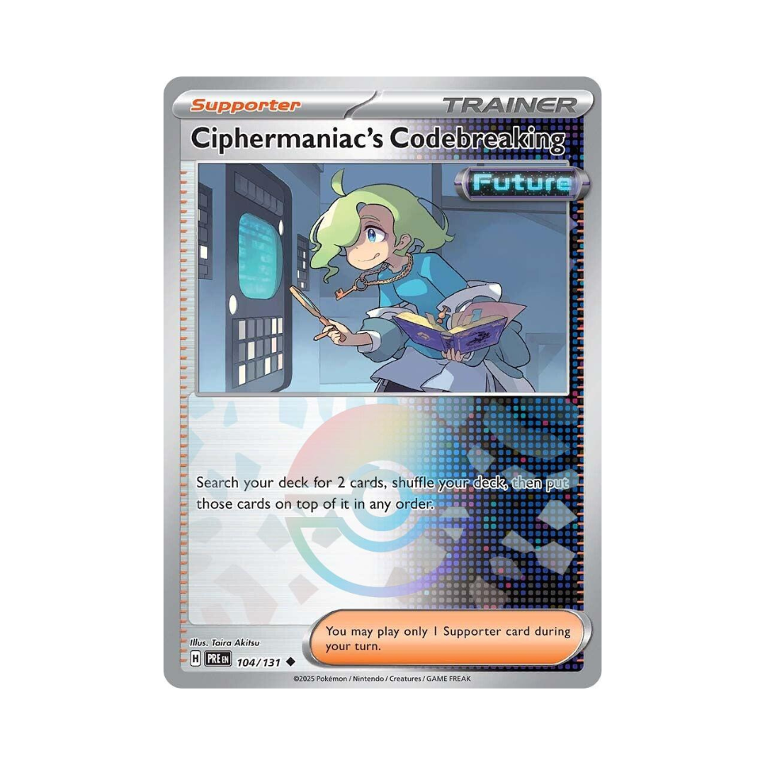 Ciphermaniac's Codebreaking POKEBALL 104 - Prismatic Evolutions