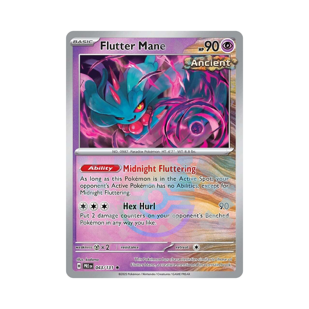 Flutter Mane POKEBALL 043 - Prismatic Evolutions