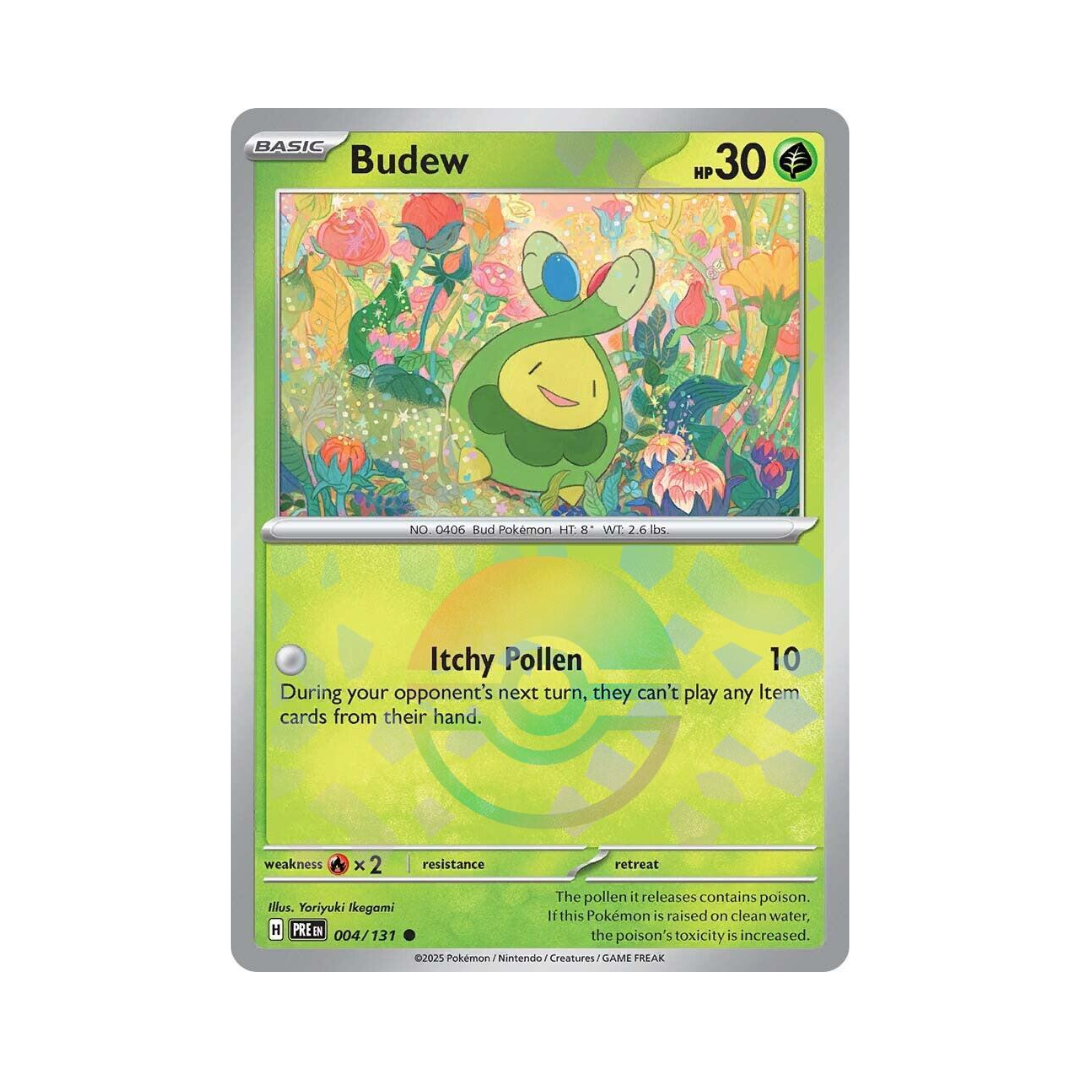 Budew POKEBALL 004 - Prismatic Evolutions