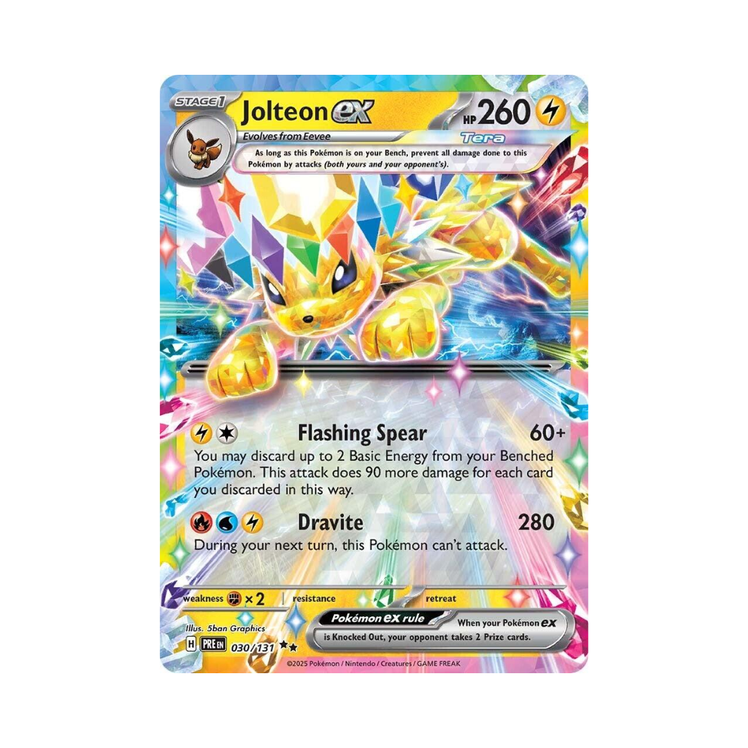 Jolteon ex 030 - Prismatic Evolutions