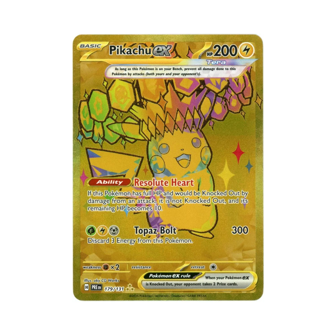 Pikachu ex 179 - Prismatic Evolutions