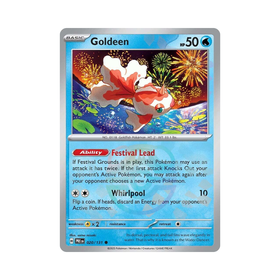 Goldeen MASTERBALL 020 - Prismatic Evolutions