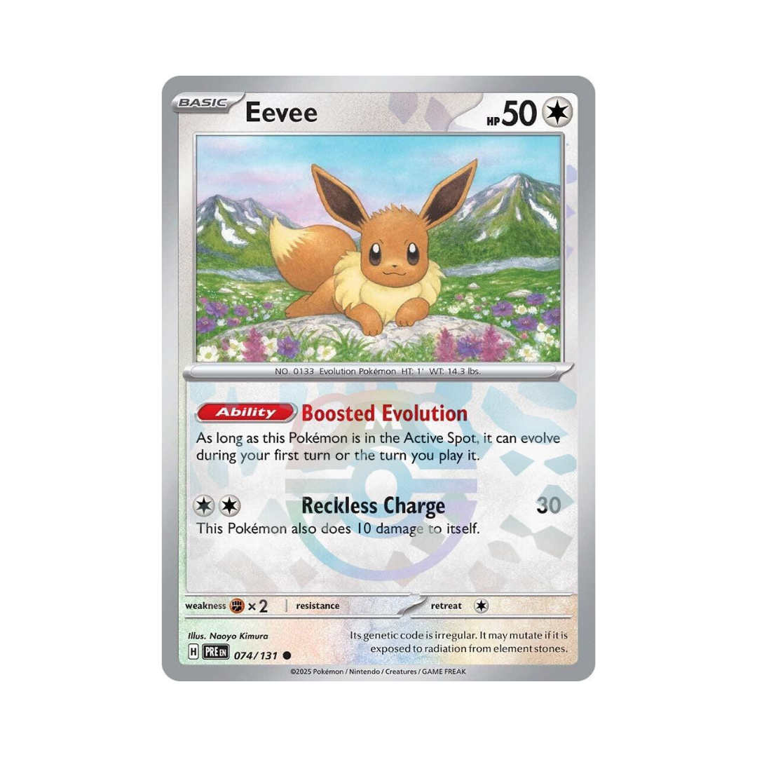 Eevee MASTERBALL 074 - Prismatic Evolutions