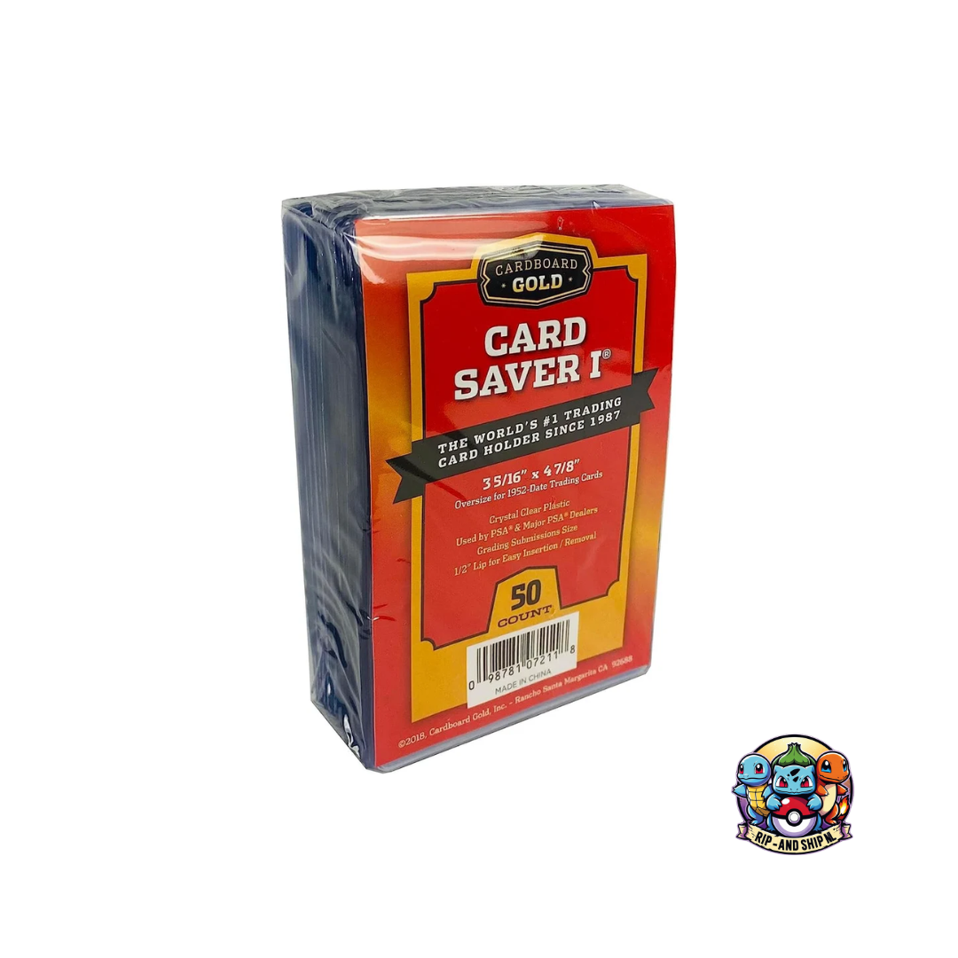 Cardboard Gold Card Savers I (50pcs)