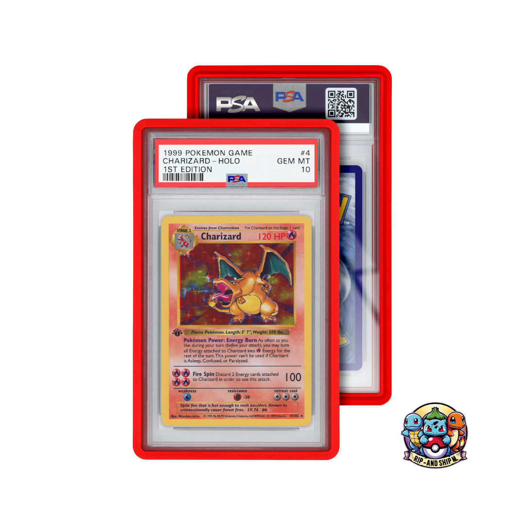 GradedGuard PSA Card Case – Rood