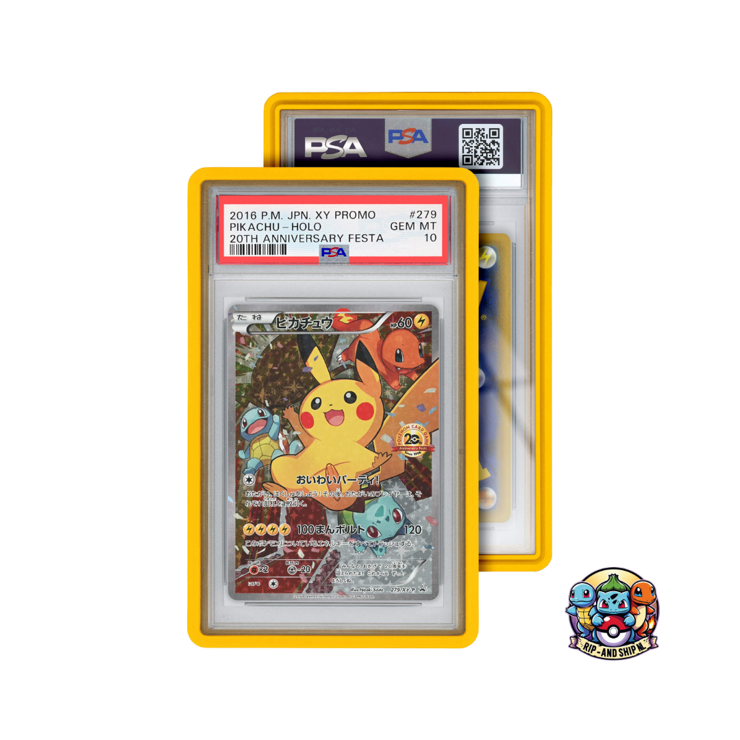 GradedGuard PSA Card Case – Geel