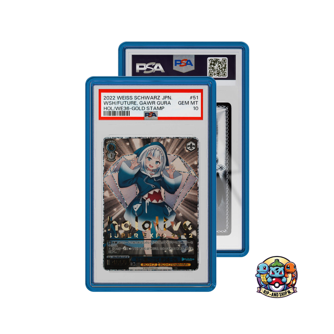 GradedGuard PSA Card Case – Sapphire (Jewel)