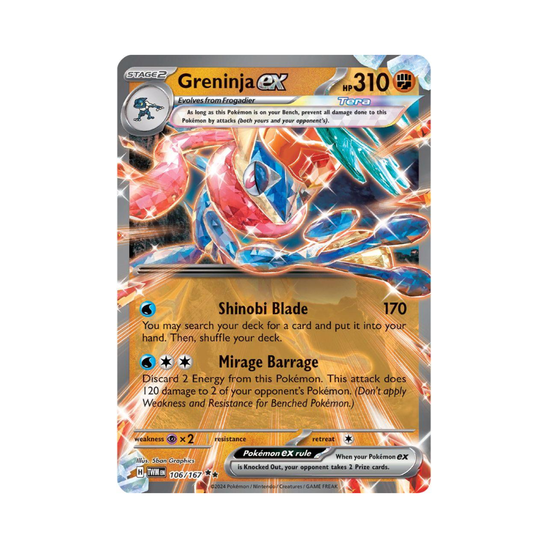 Greninja ex 106 - Twilight Masquerade