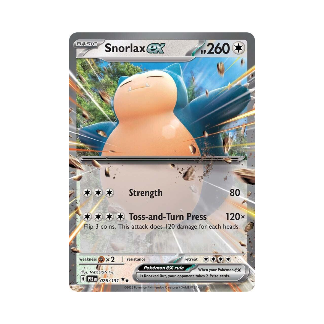 Snorlax ex 076 - Prismatic Evolutions