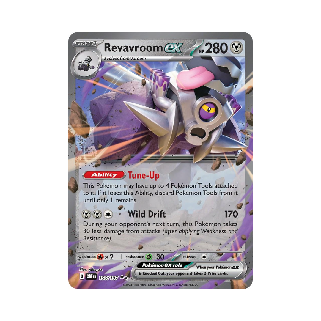 Revavroom ex 156 - Obsidian Flames