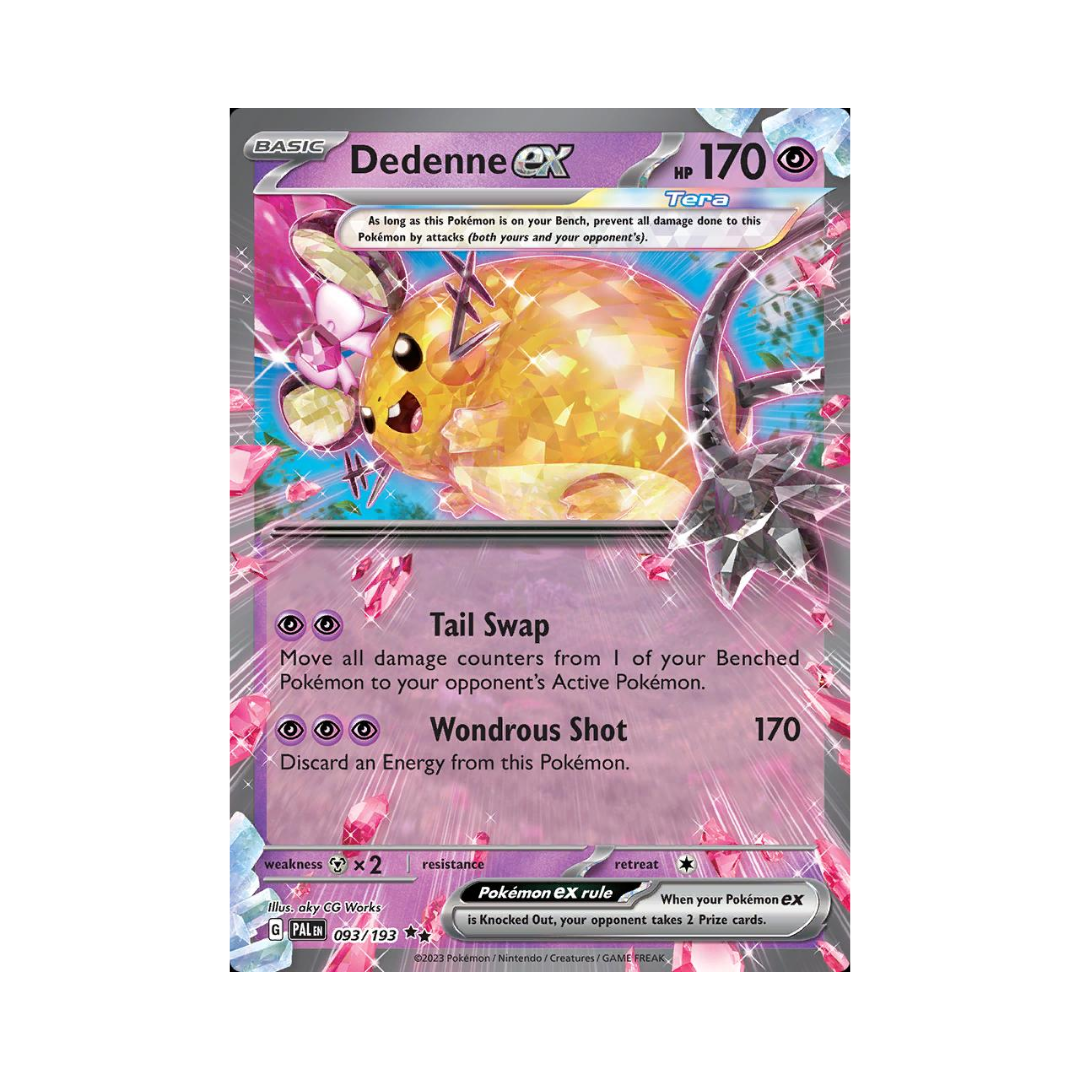 Dedenne ex 093 - Paldea Evolved