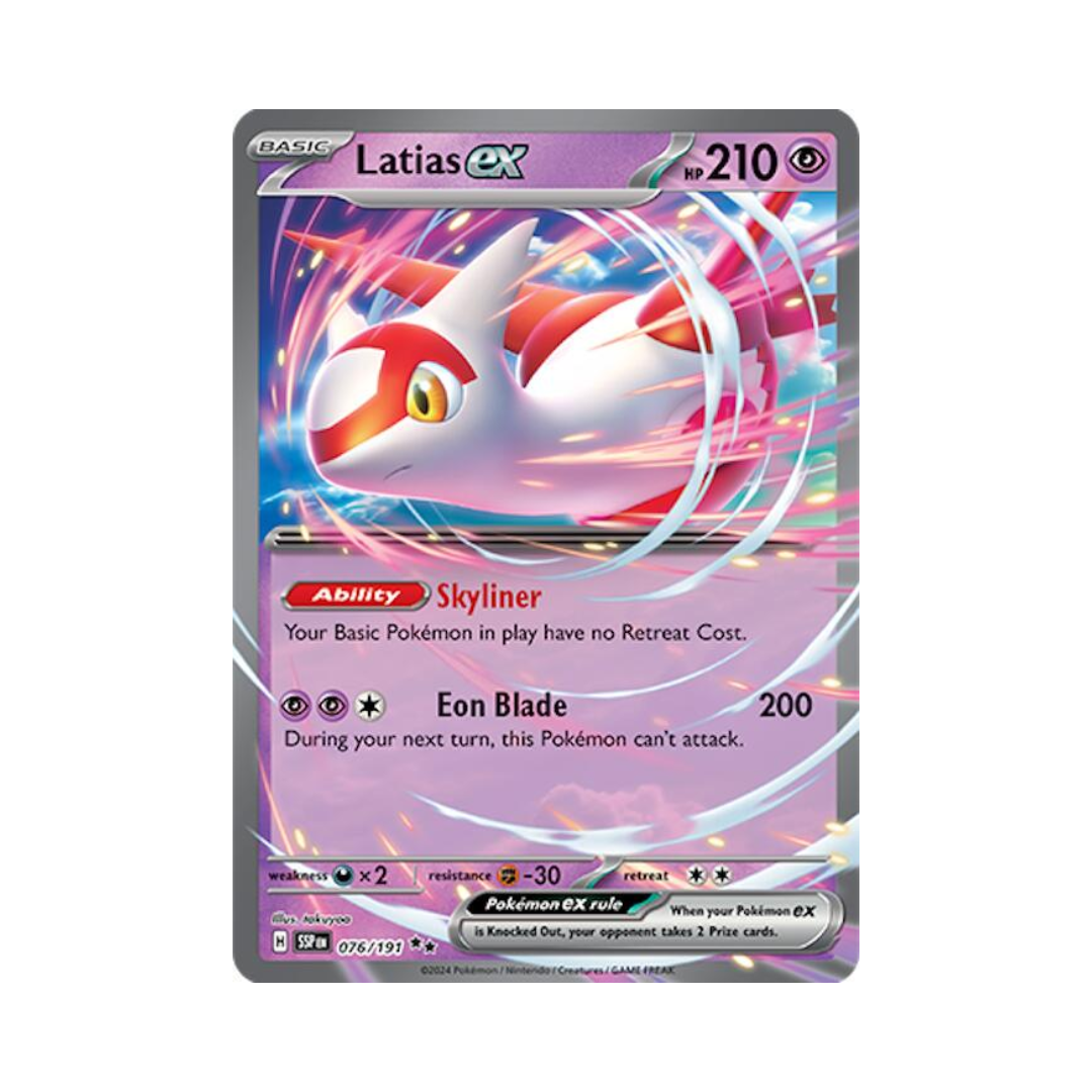 Latias ex 076 - Surging Sparks