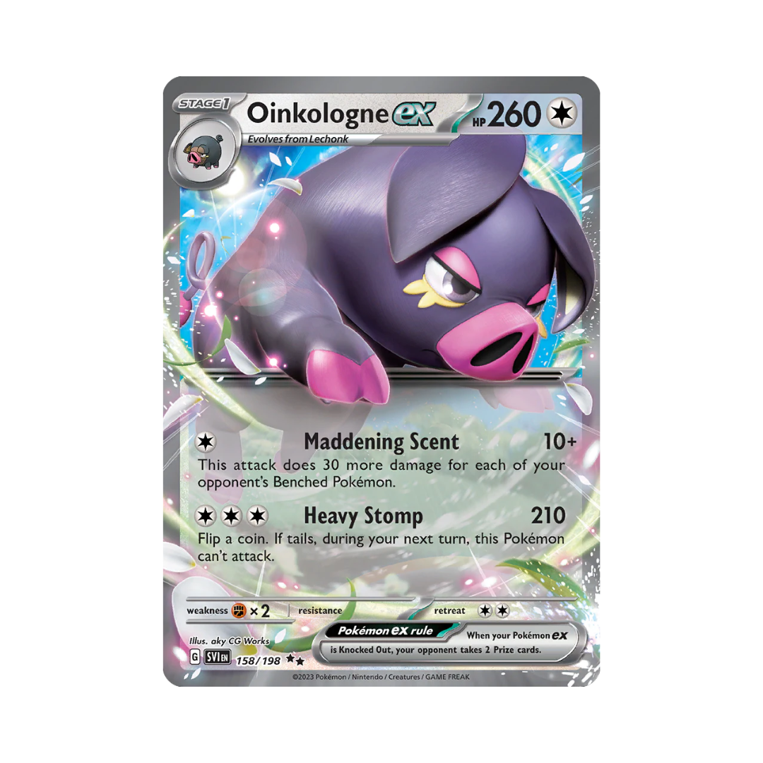 Oinkologne ex 158 - Scarlet & Violet Base