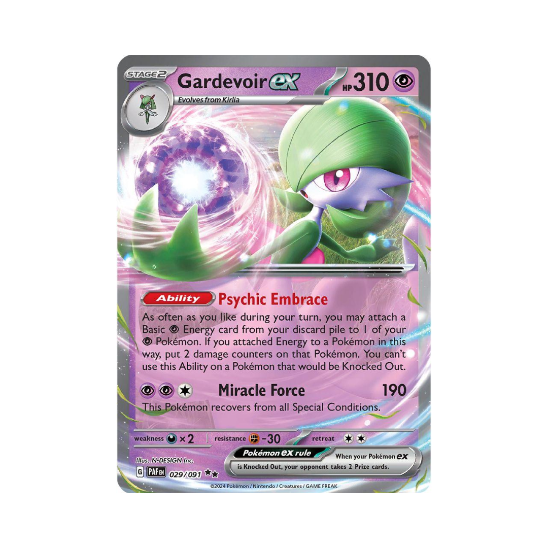 Gardevoir ex 029 - Paldean Fates