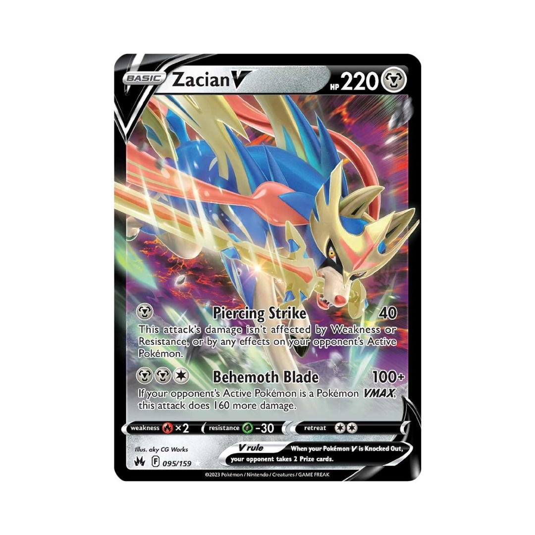 Zacian V 095 - Crown Zenith