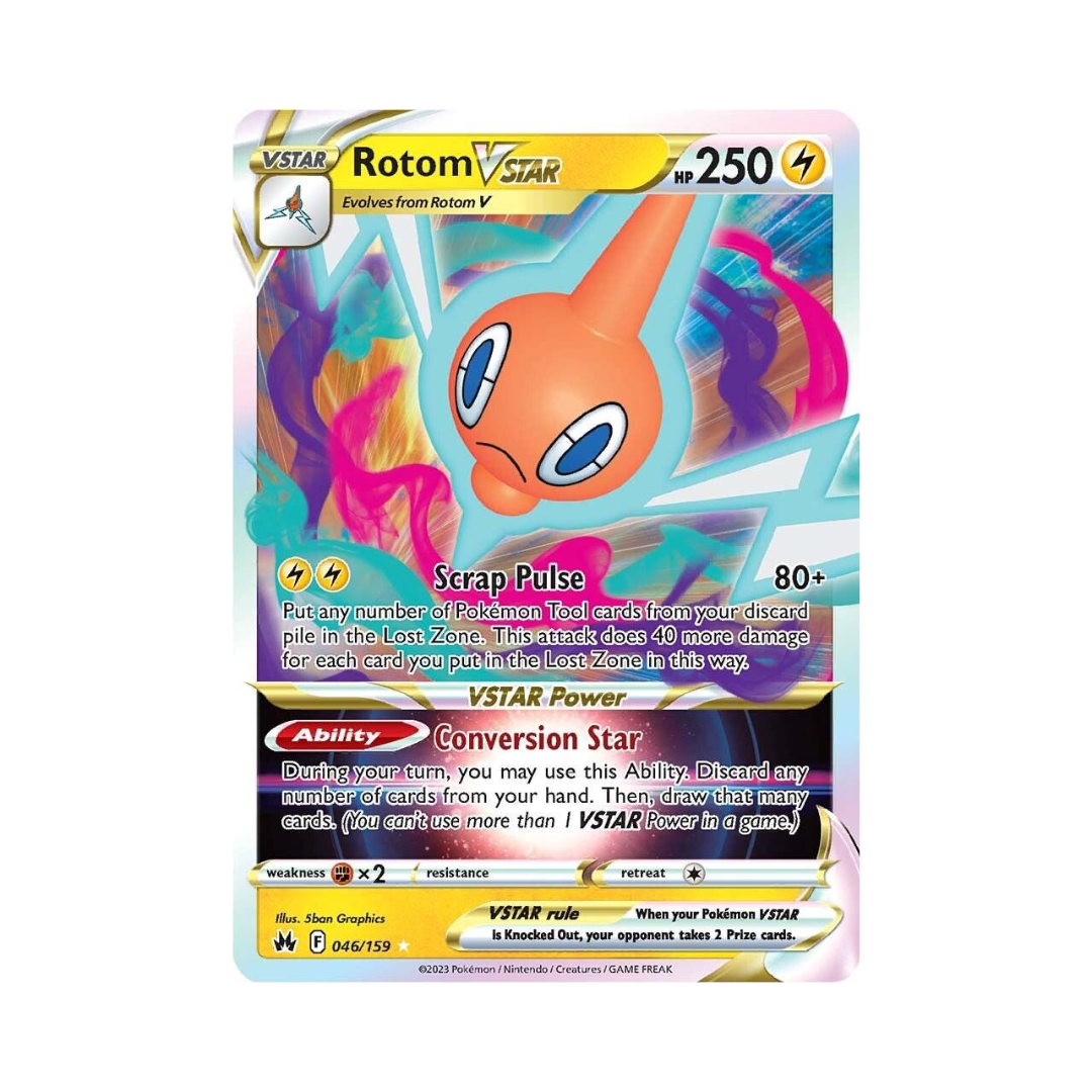 Rotom VSTAR 046 - Crown Zenith