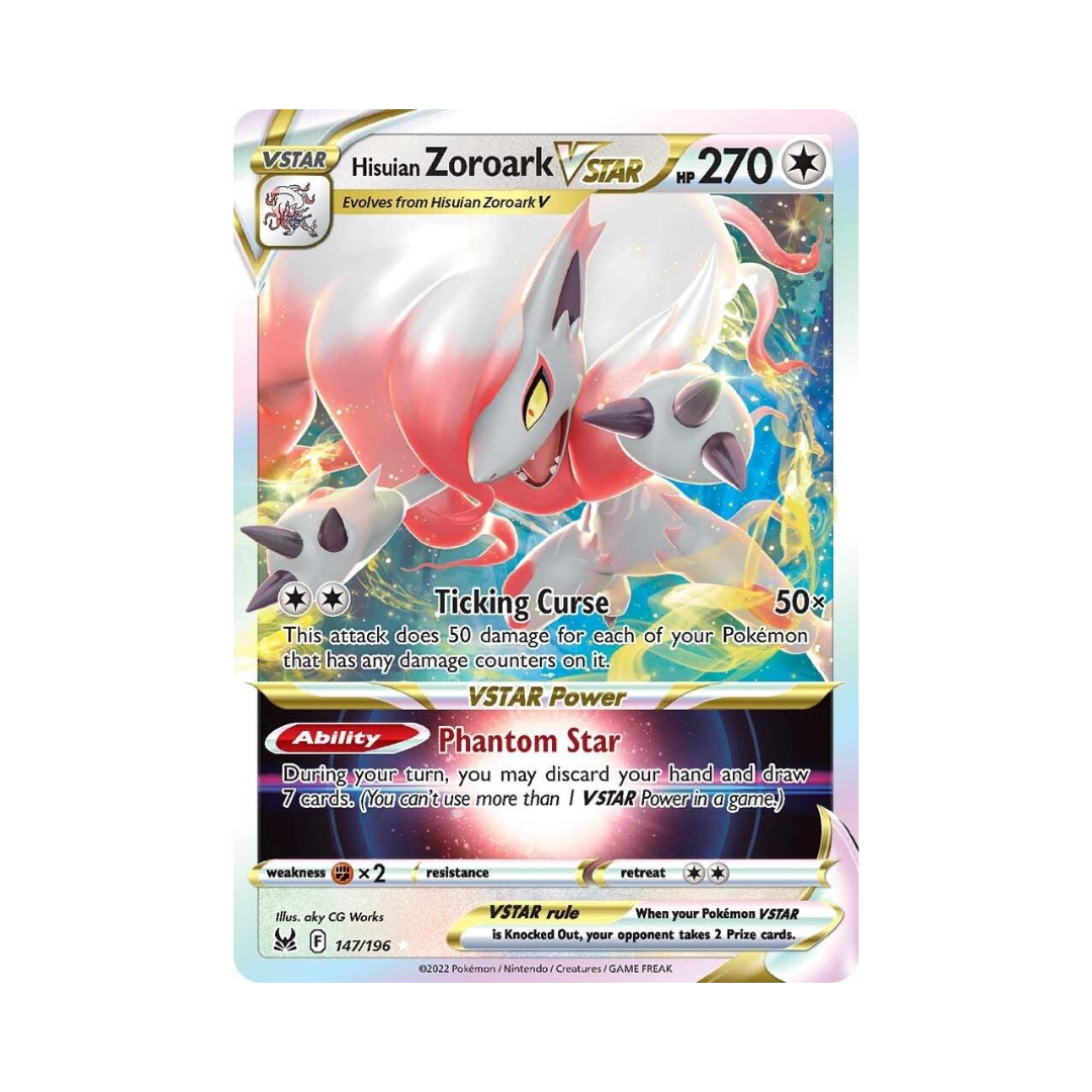 Hisuian Zoroark VSTAR 147 - Lost Origin