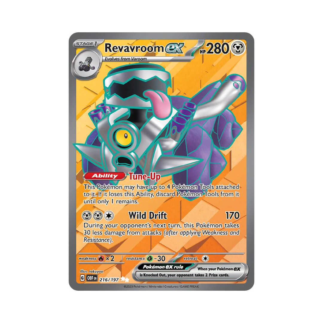 Revavroom ex 216 - Obsidian Flames