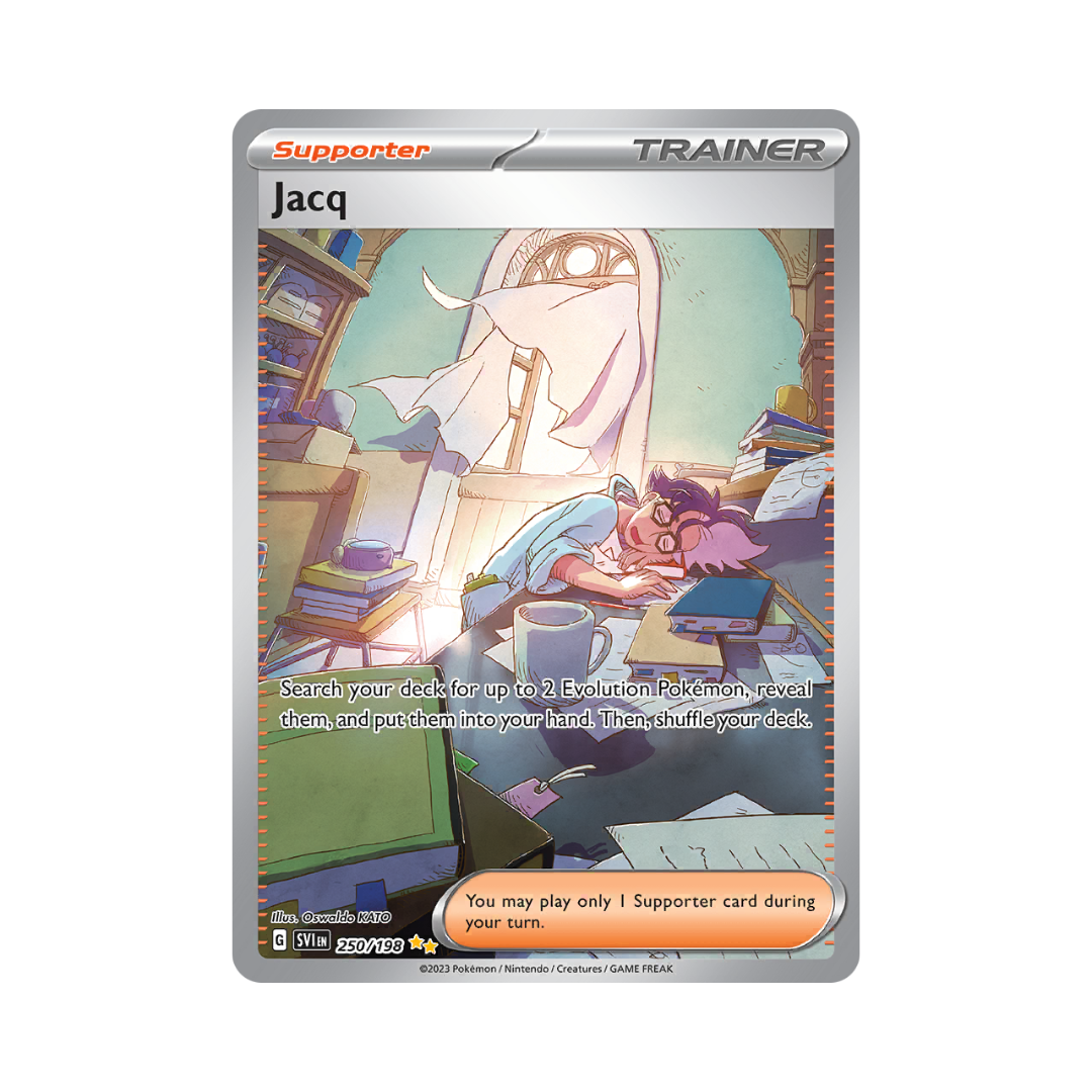 Jacq 250 - Scarlet & Violet Base