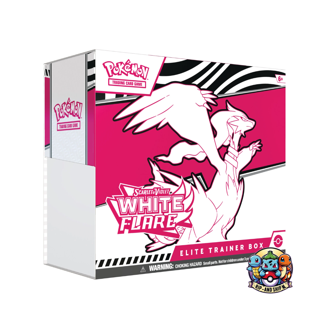 White Flare Elite Trainer Box