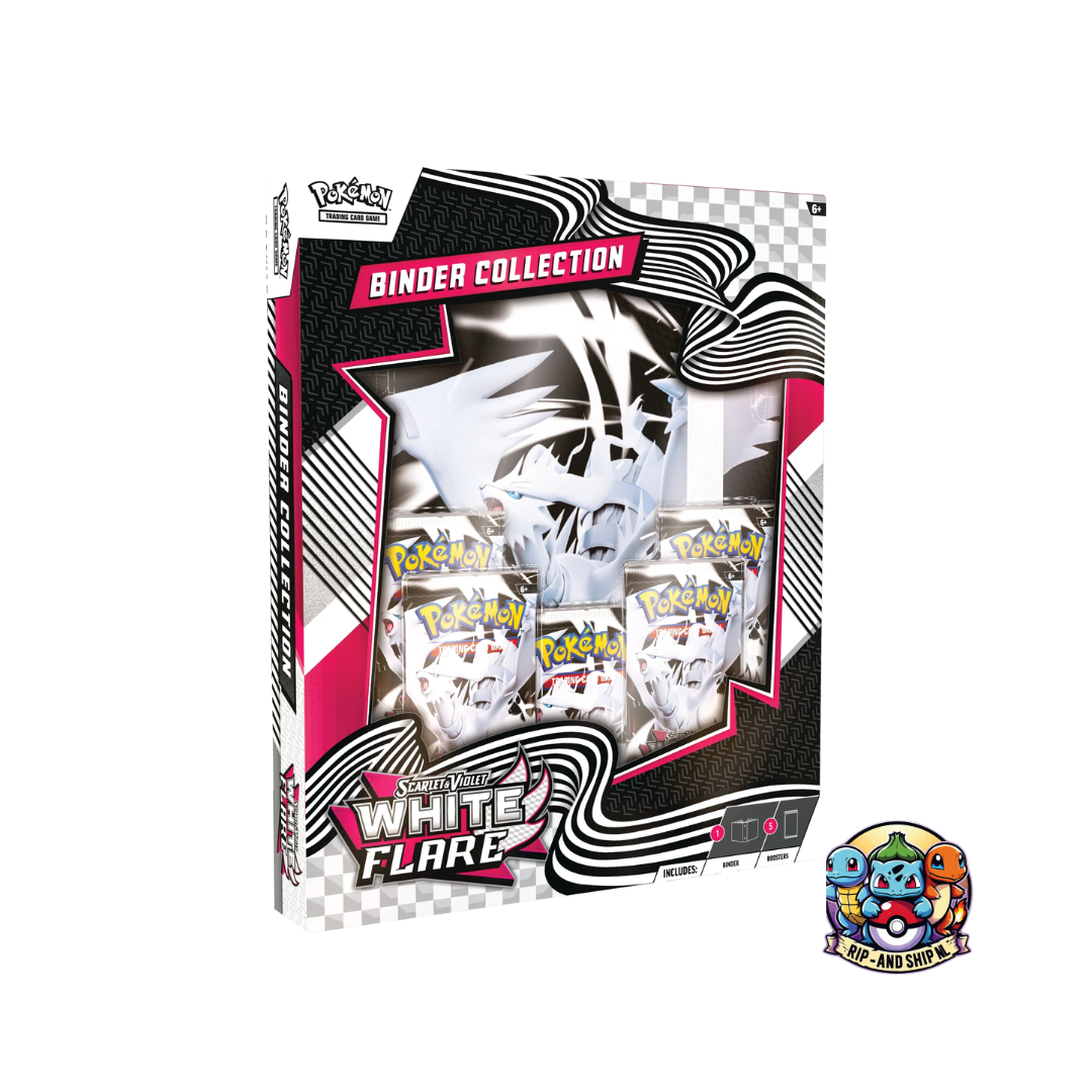 White Flare Binder Collection