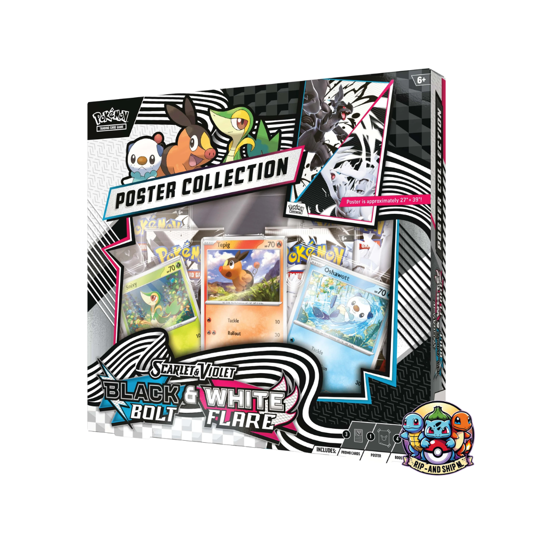 Black Bolt & White Flare Poster Collection