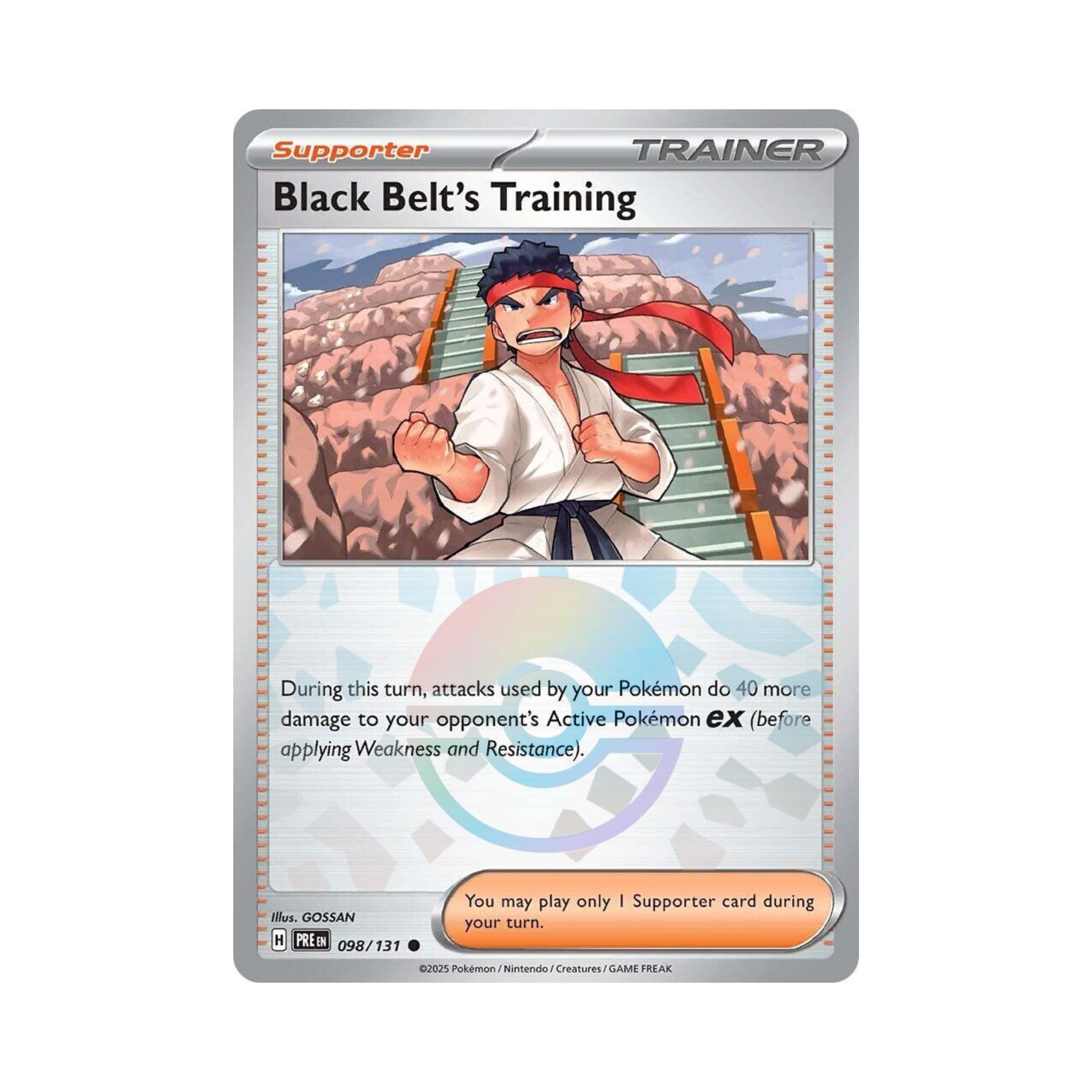 Black Belt's Training POKEBALL 098 - Prismatic Evolutions