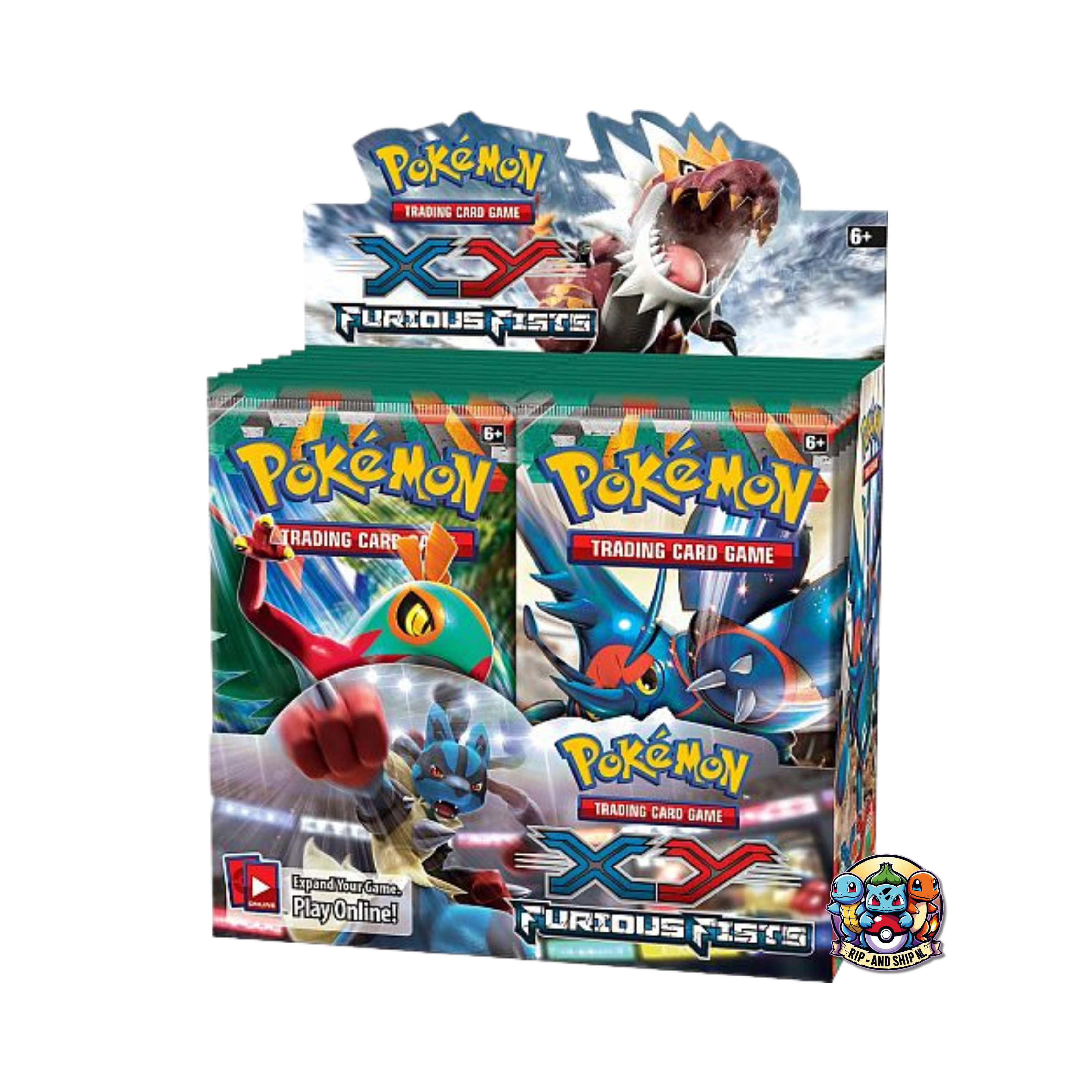 Furious Fists Booster Box + Acrylic case