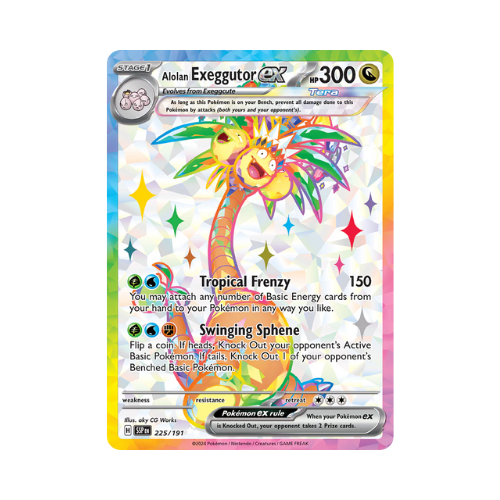 Alolan Exeggutor ex (SSP 225)