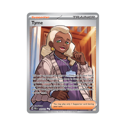 Tyme (PRE 143)