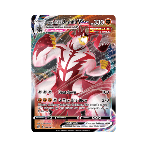 Single Strike Urshifu VMAX (BST 86)