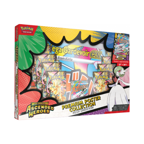 Ascended Heroes Premium Poster Collection Mega Gardevoir
