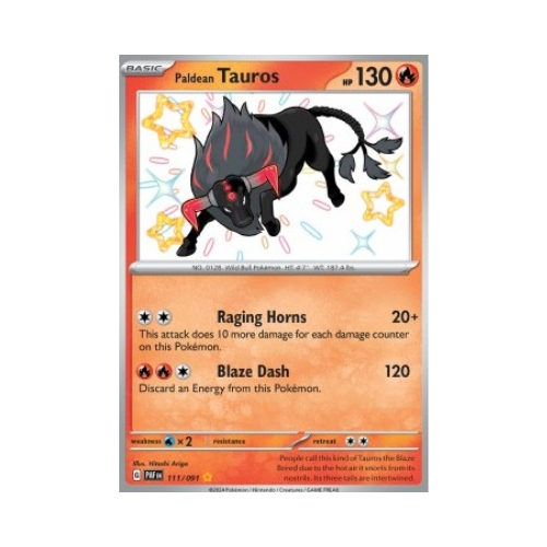 Paldean Tauros (PAF 111)