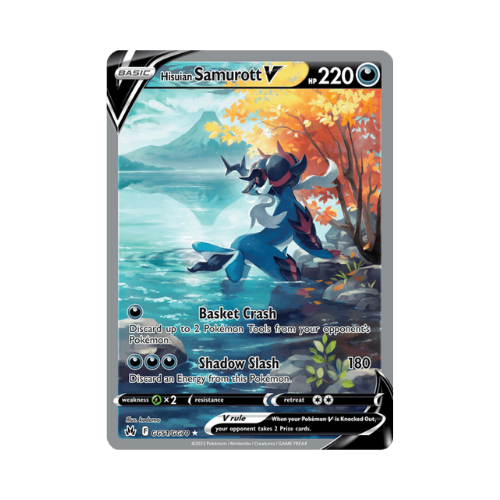 Hisuian Samurott V (CRZ GG51)